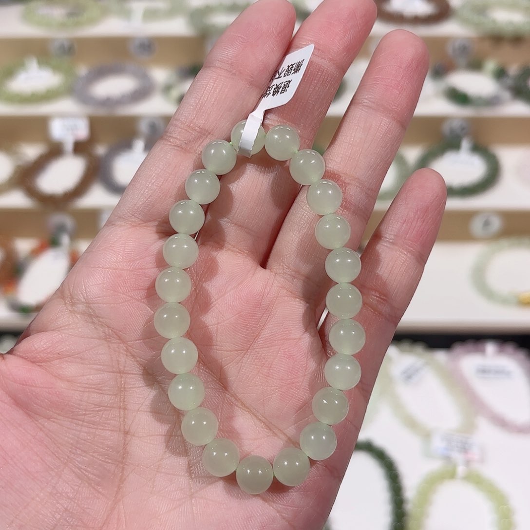 和田玉手链未镶嵌a