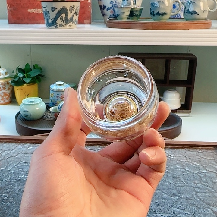 青花瓷器茶具套装 旅行茶具茶叶罐 玻璃杯公道杯等