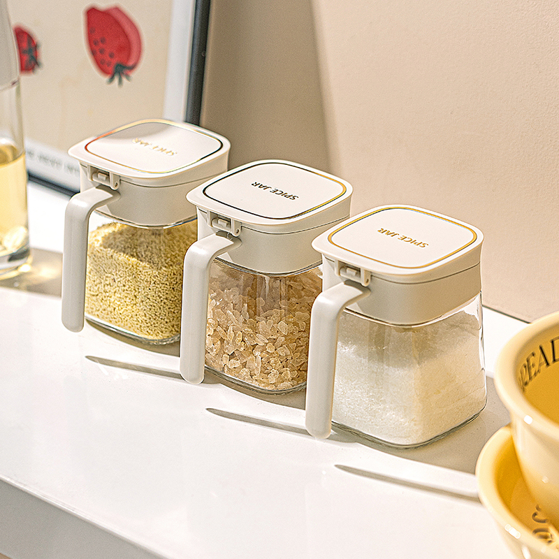【摩登主妇】调料盒套装调料瓶厨房家用密封调味瓶罐盐罐油壶收纳