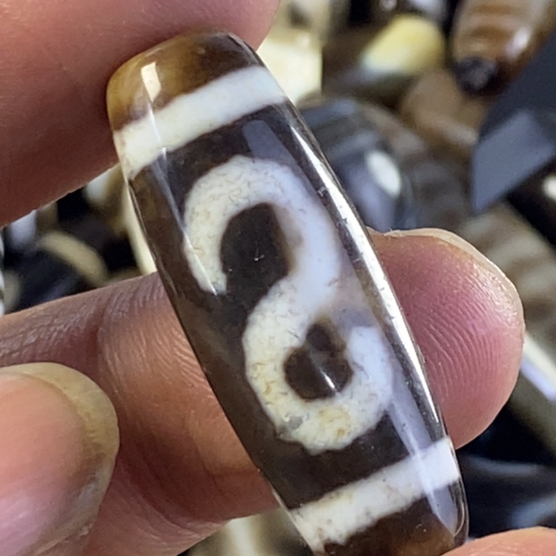 玛瑙/玉髓颈饰未镶嵌行运白化仿纯如意金钩