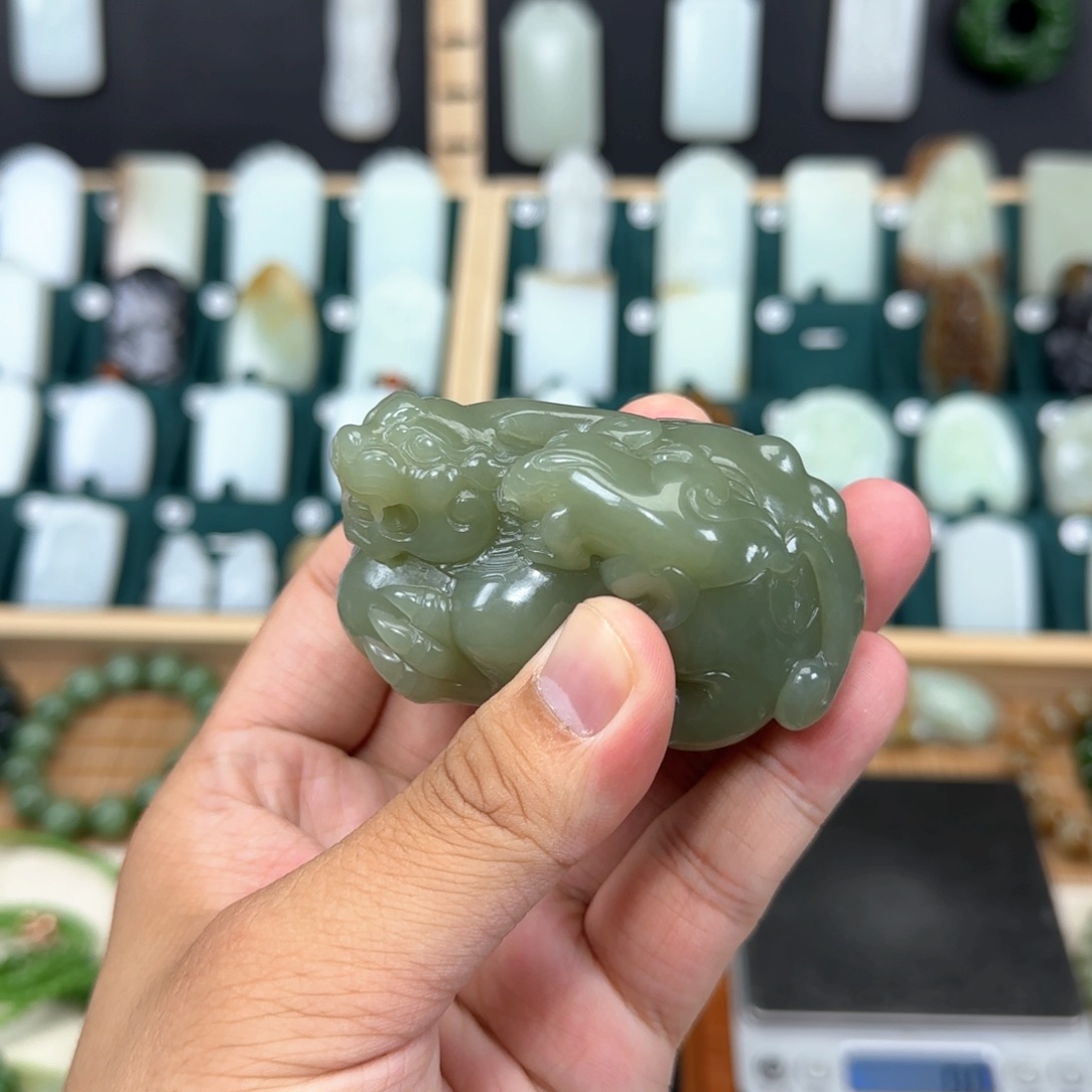 和田玉挂件未镶嵌