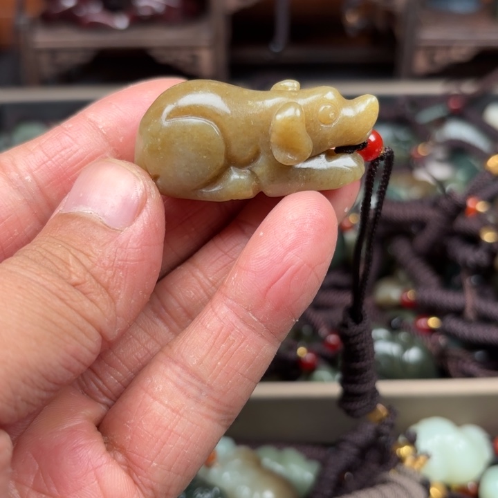 和田玉吊坠 未镶嵌