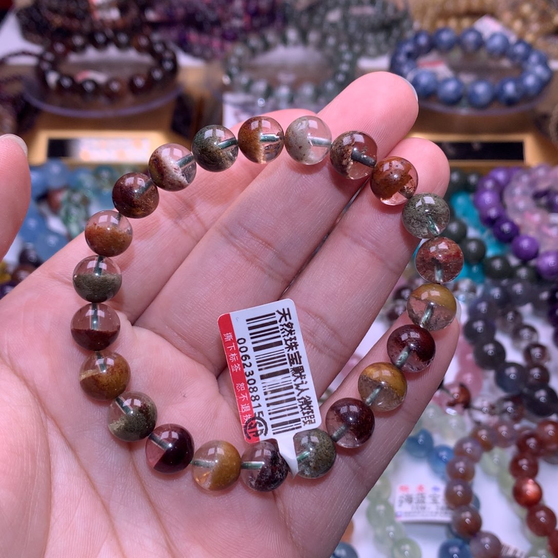 水晶手链未镶嵌K*ˇ9mm毕业四季幽灵