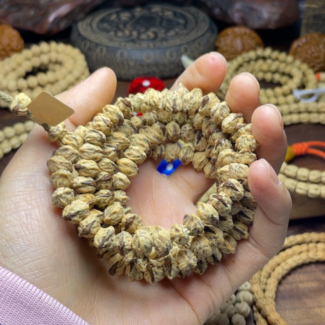 柏香籽/百香籽手串麻*