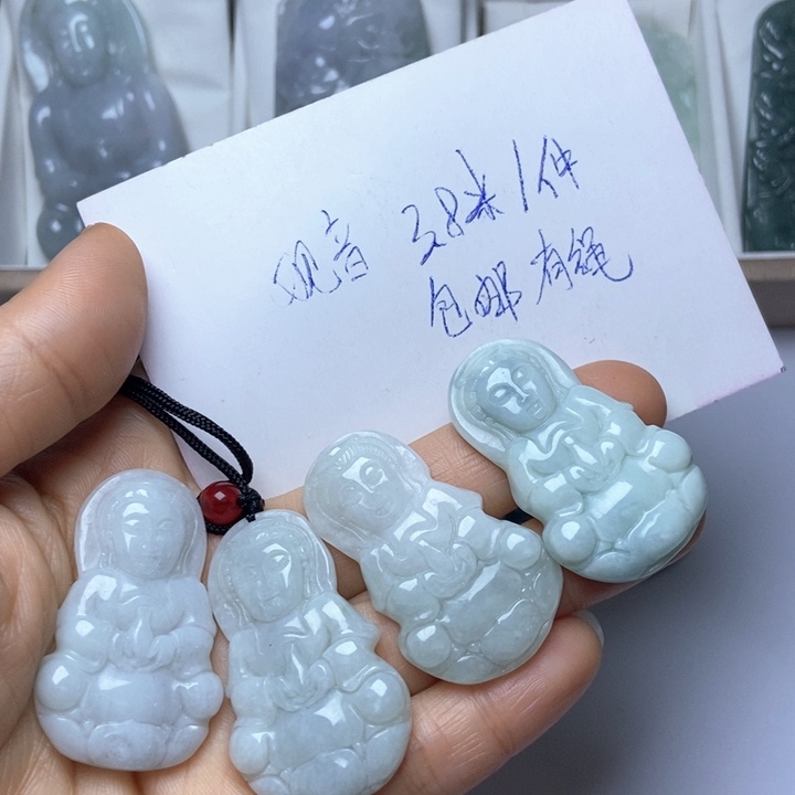 翡翠未镶嵌挂件翡翠