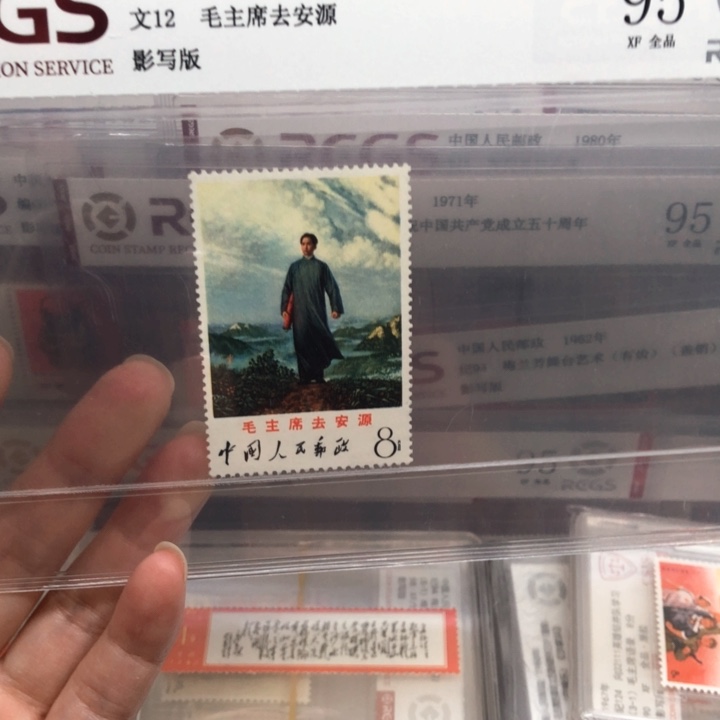 文12去安源邮票原胶全品邮票95