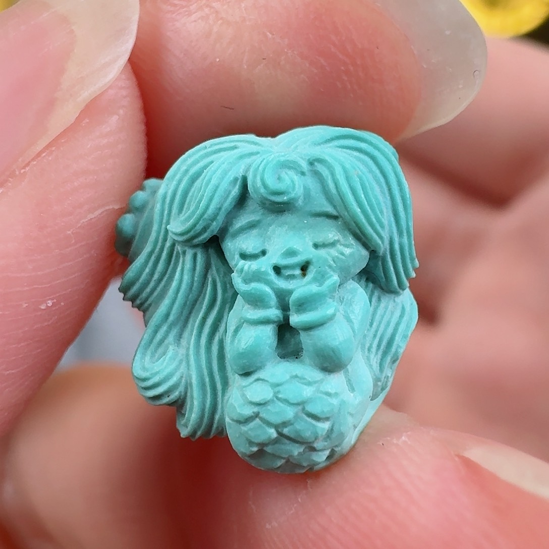 绿松石珠宝奇石未镶嵌