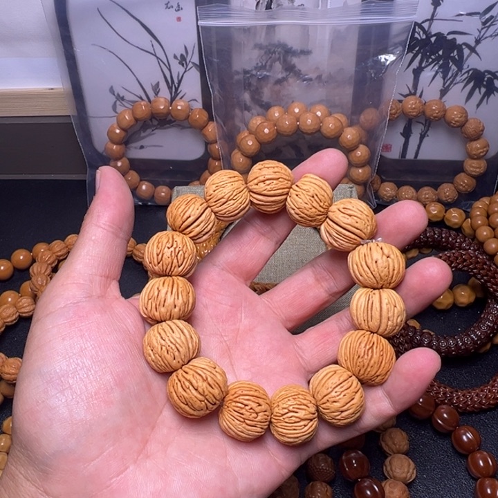猴头核桃手串大核桃