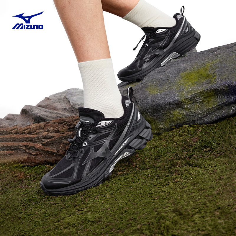 Mizuno/美津浓25新款户外徒步越野山系防泼水跑鞋01色HALO MIX TL