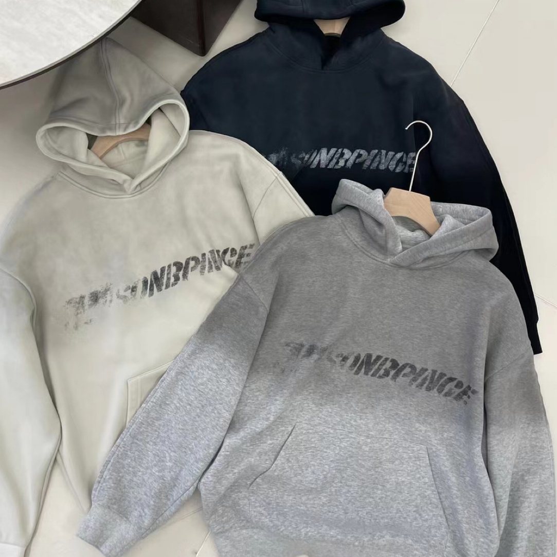 25959 秋冬连帽加绒卫衣男宽松休闲百搭长袖潮牌帅气时尚加厚韩版