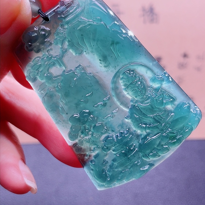 翡翠吊坠(不含链)未镶嵌