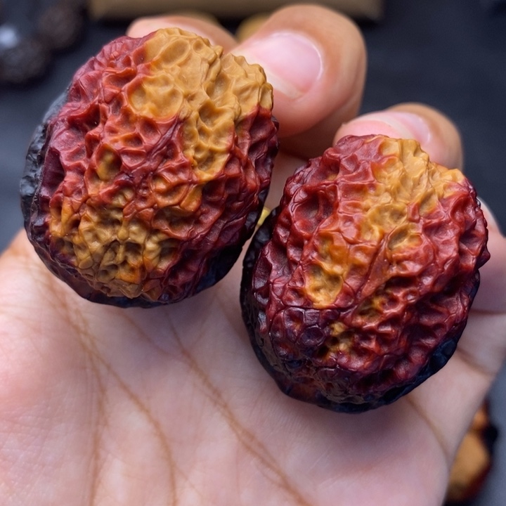 把件文玩核桃38尺铁绣球