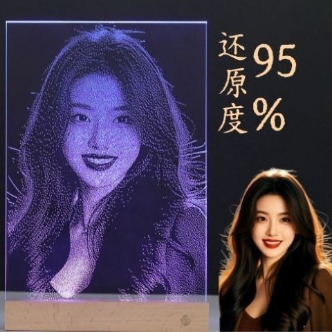 琉璃画纯手工定制玻璃锤画敲击艺术礼物高级感生日礼物送女友