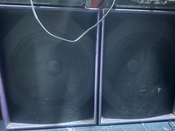 不包邮，唐朝18寸低音炮➕效果器
