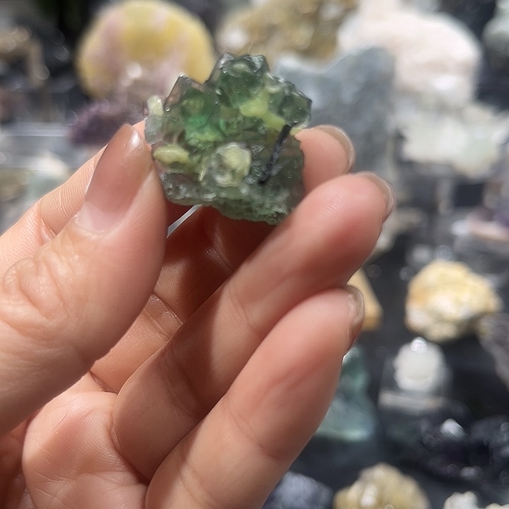 石材納米比亞雲母共生