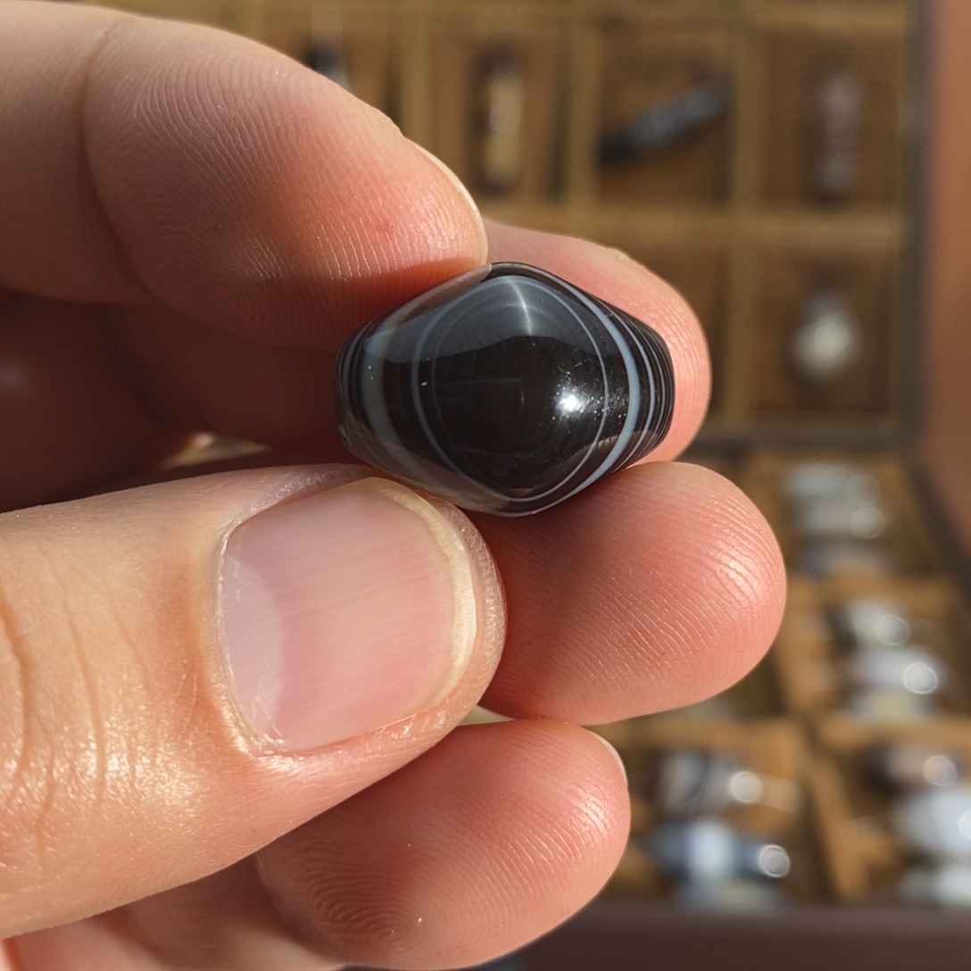 玛瑙/玉髓颈饰合金