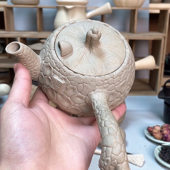 壶老段烧陶瓷茶器！