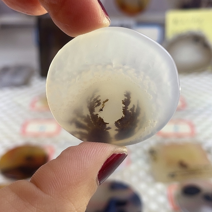 玛瑙/玉髓合金颈饰