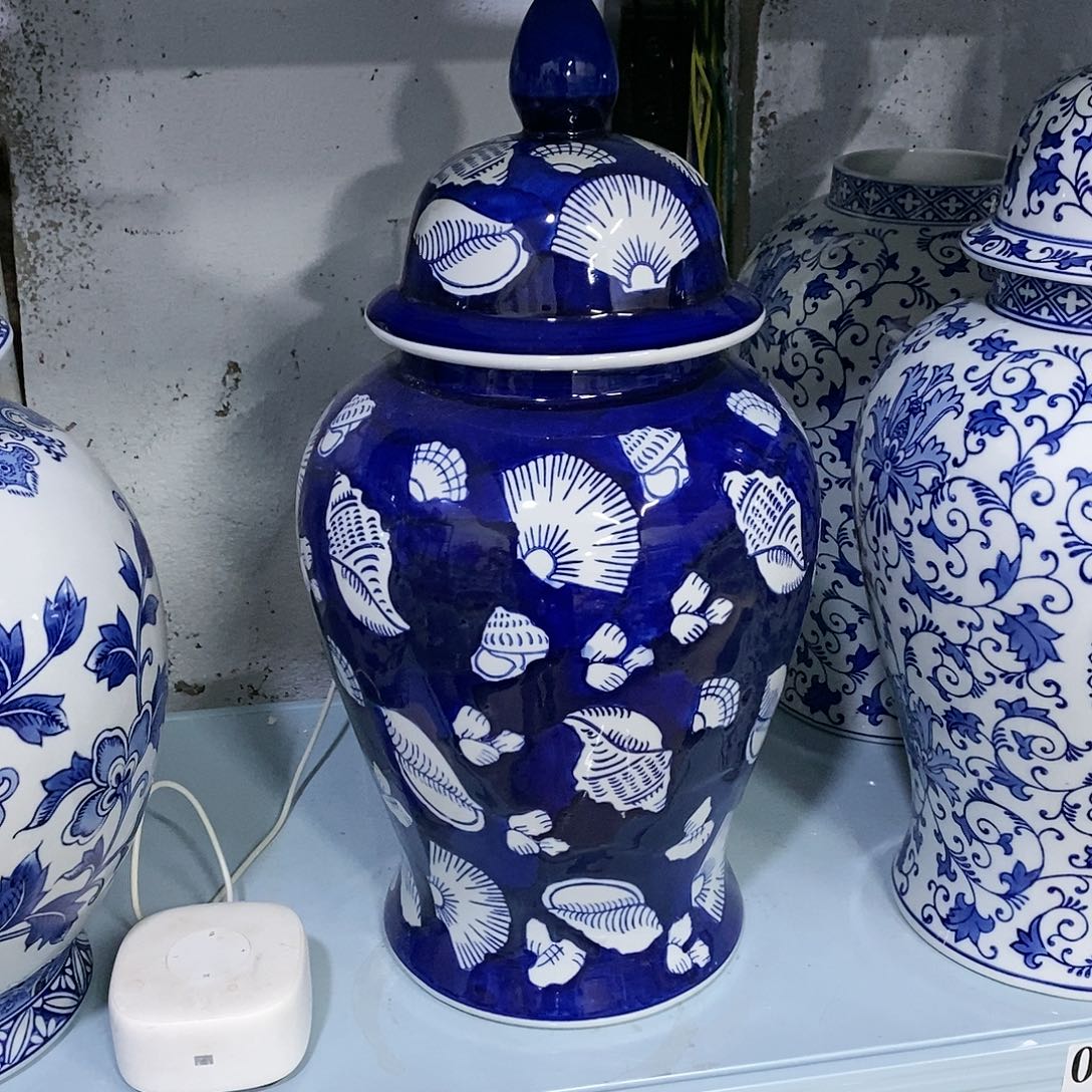 【闪购商品】摆件将军罐瓷器48.26…………………………