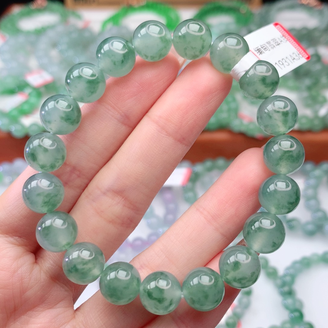 翡翠手链未镶嵌翡翠10mm