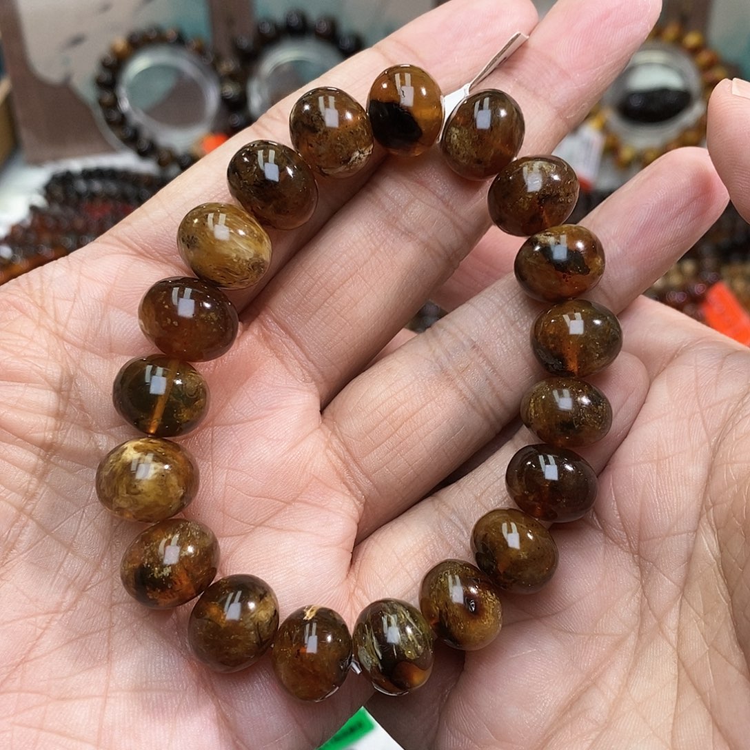 琥珀未镶嵌手链13