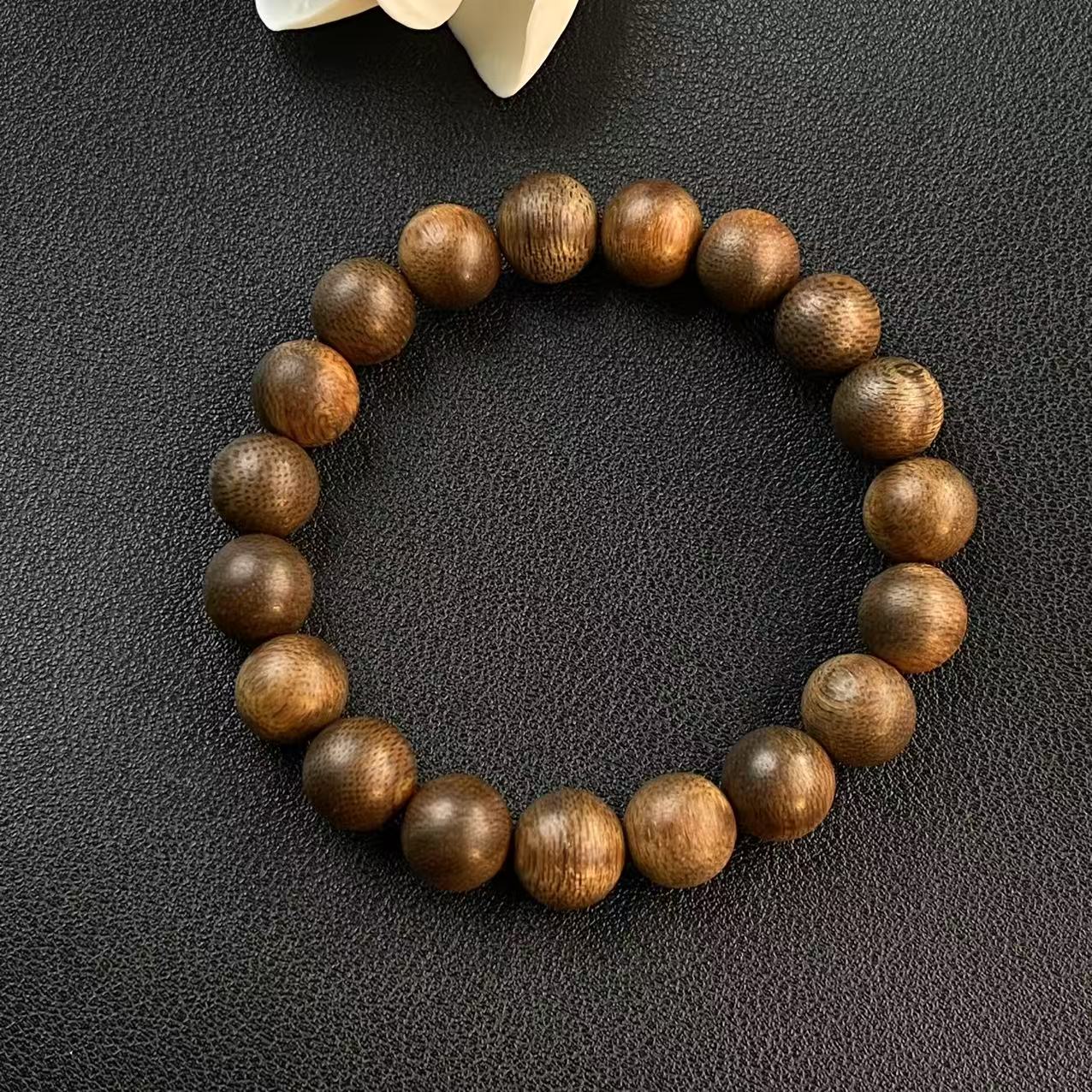 【Lily】D001海南沉水沉香1.0单圈圆珠手串（多样性发货一条）