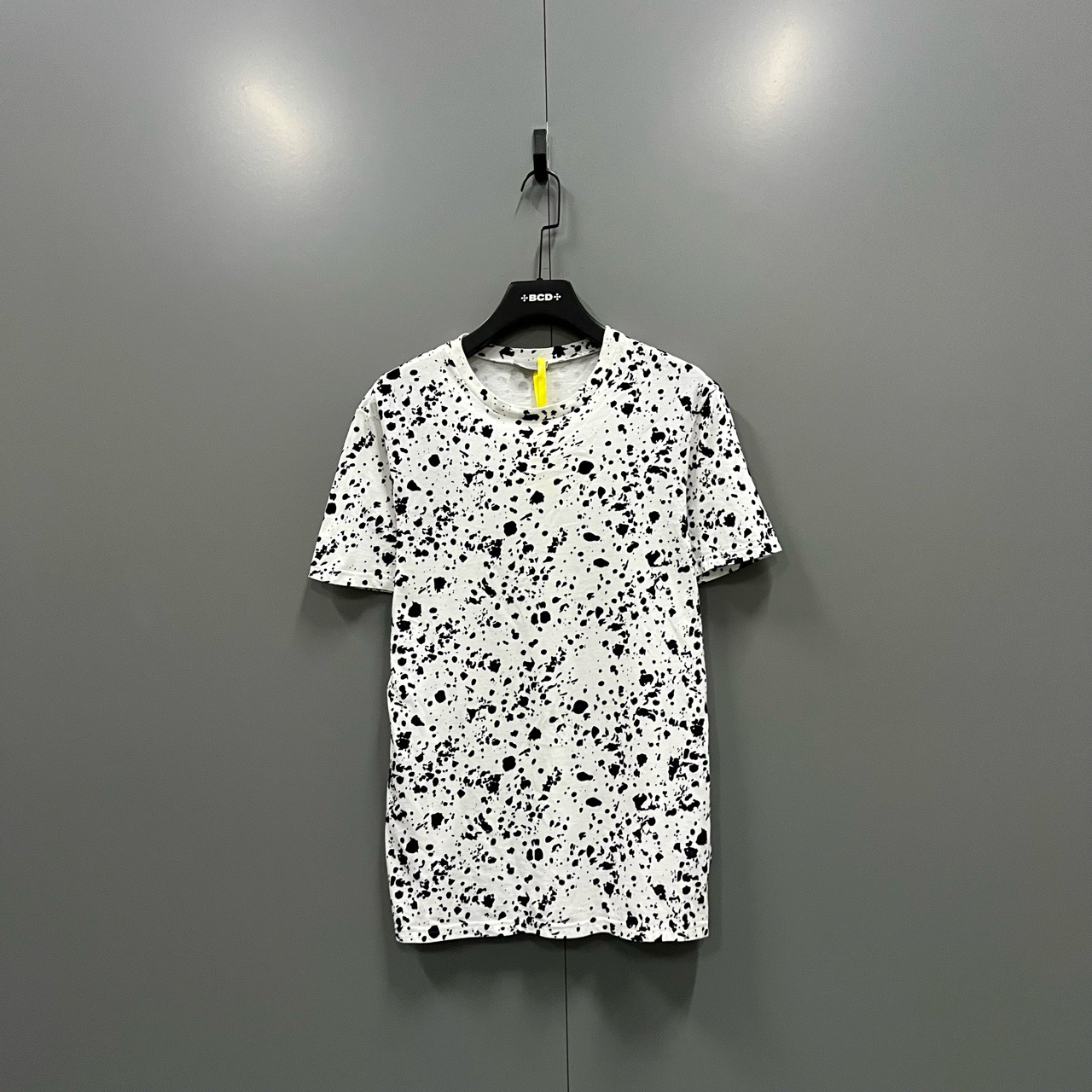 95新 DIOR/迪奥 （cc1）黑白植绒印花短袖 M码/302919