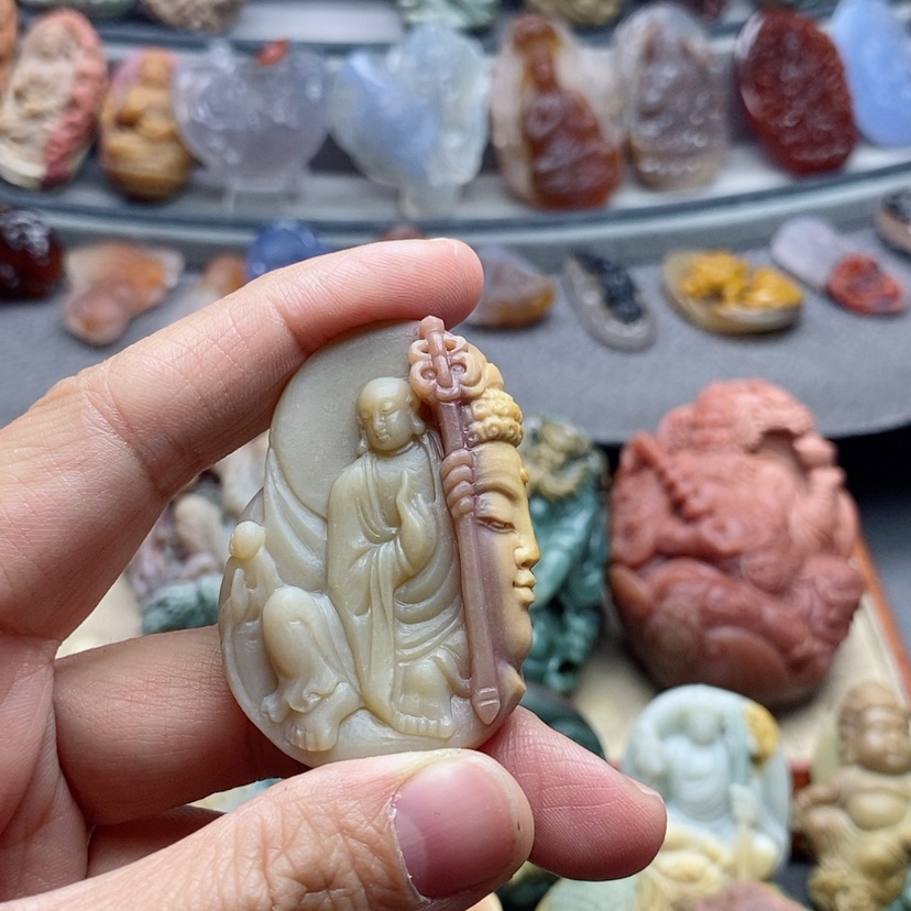【闪购商品】未镶嵌吊坠定制石英质玉