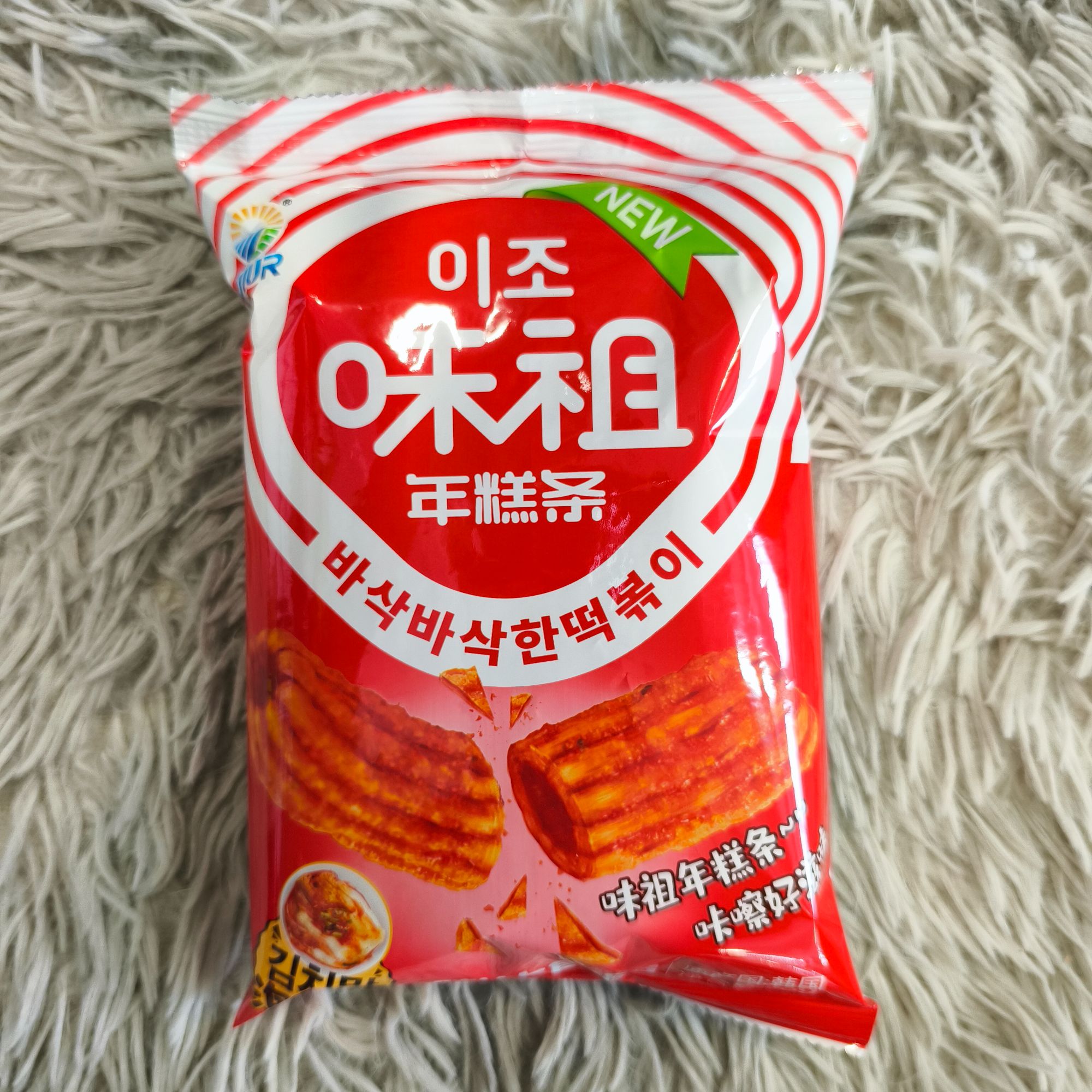 韩国进口九日炒年糕条（泡菜味）