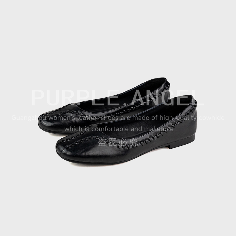 PurpleAngel轻奢高定2CM/2025新款法式气质百搭时尚单鞋29033