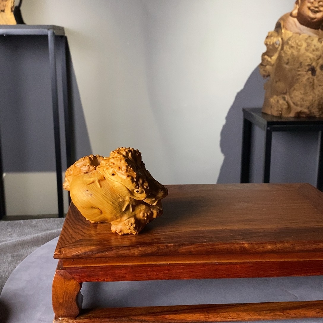 黄***地高山小叶黄杨榴包作品
