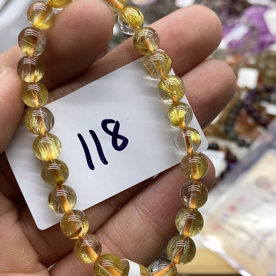 水晶手链未镶嵌天然