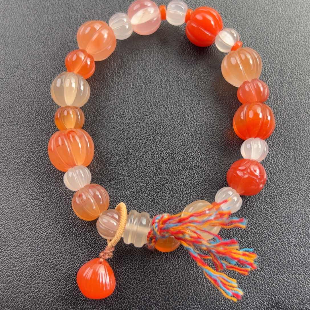 未镶嵌手串南红玛瑙