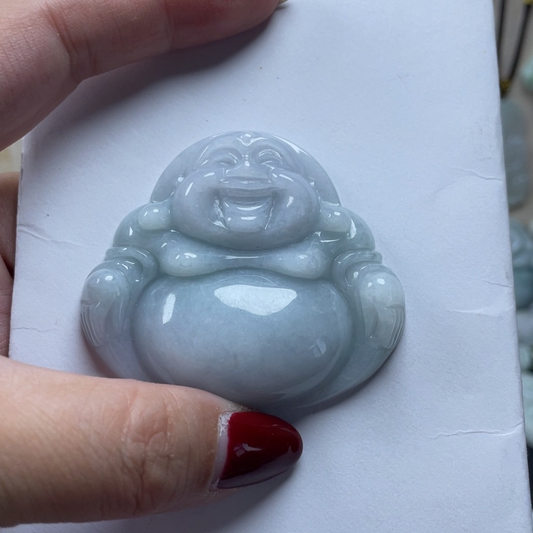 翡翠颈饰未镶嵌?***y佛公