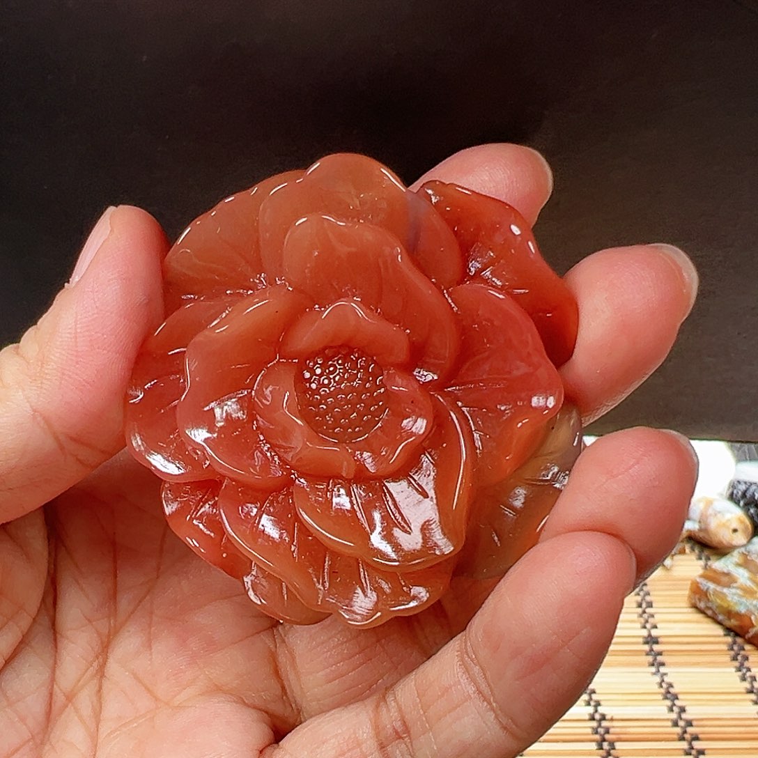 未镶嵌玛瑙/玉髓珠宝半成品