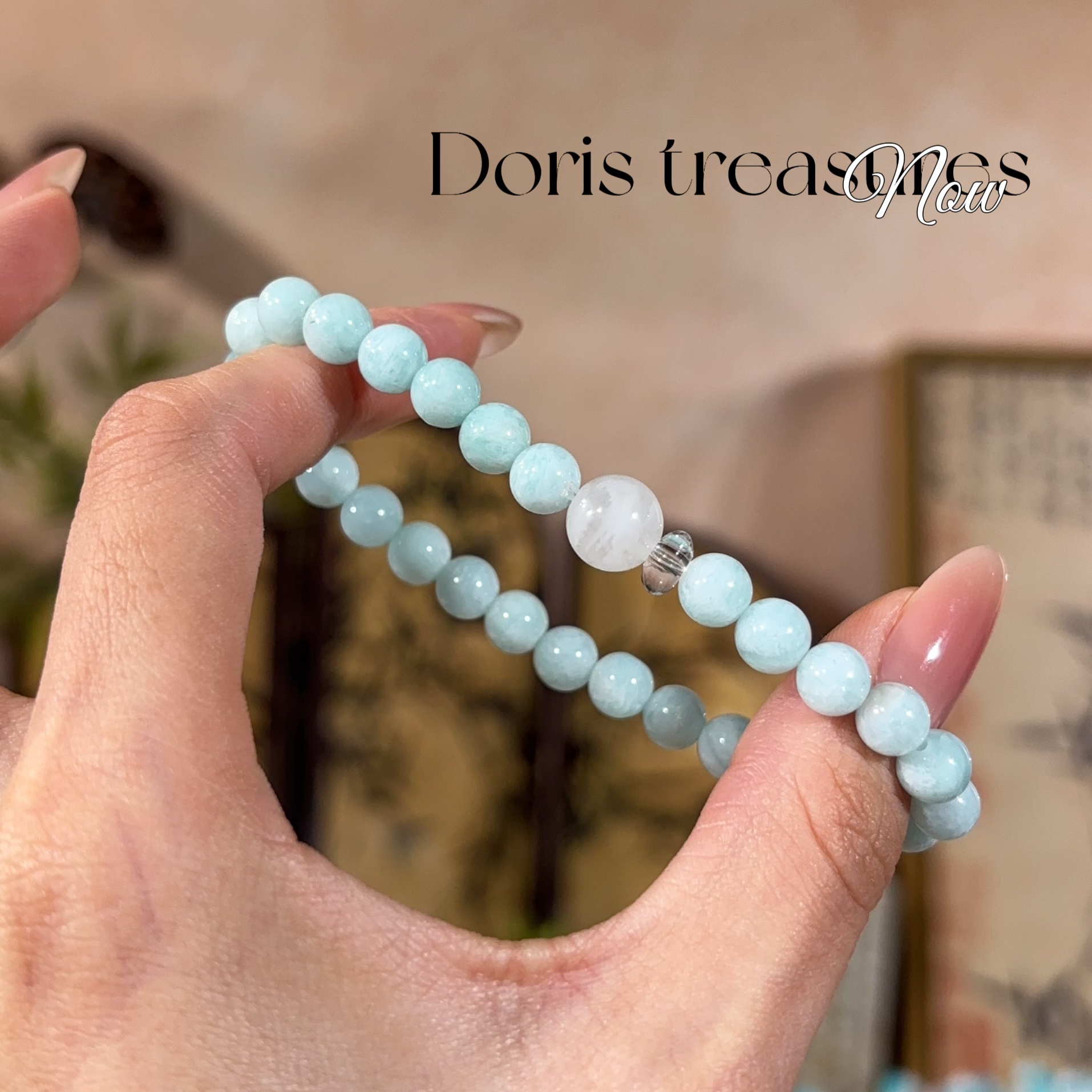 【奶蓝天河】 手链 精致气质 多样性发颜色微差 发货件数一·