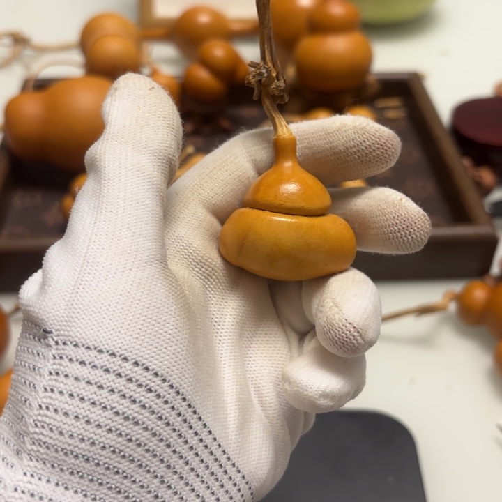 记***本天然手捻老皮葫芦