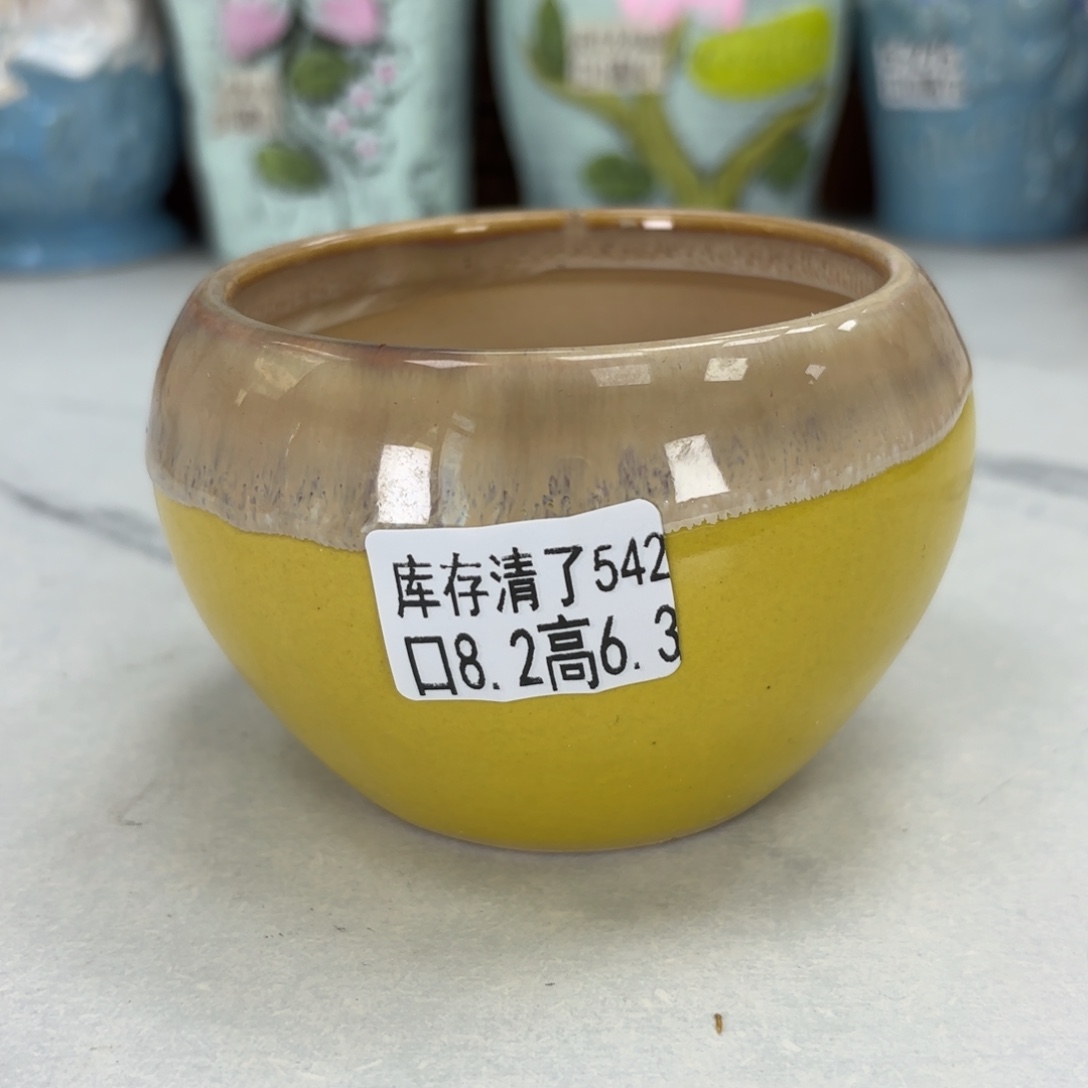 @夏西陶瓷花盆@@5542