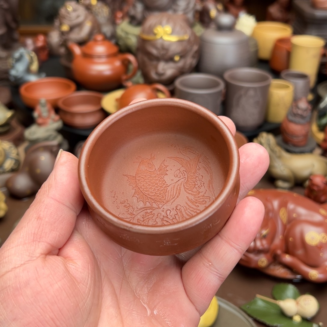 紫砂茶宠紫砂茶杯