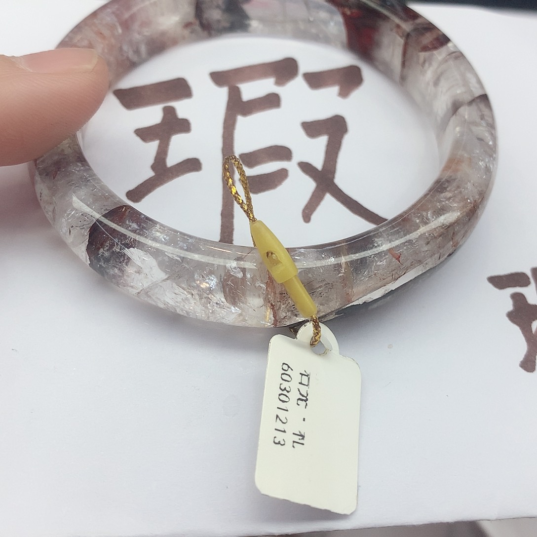 水晶手镯未镶嵌14（5859瑕疵