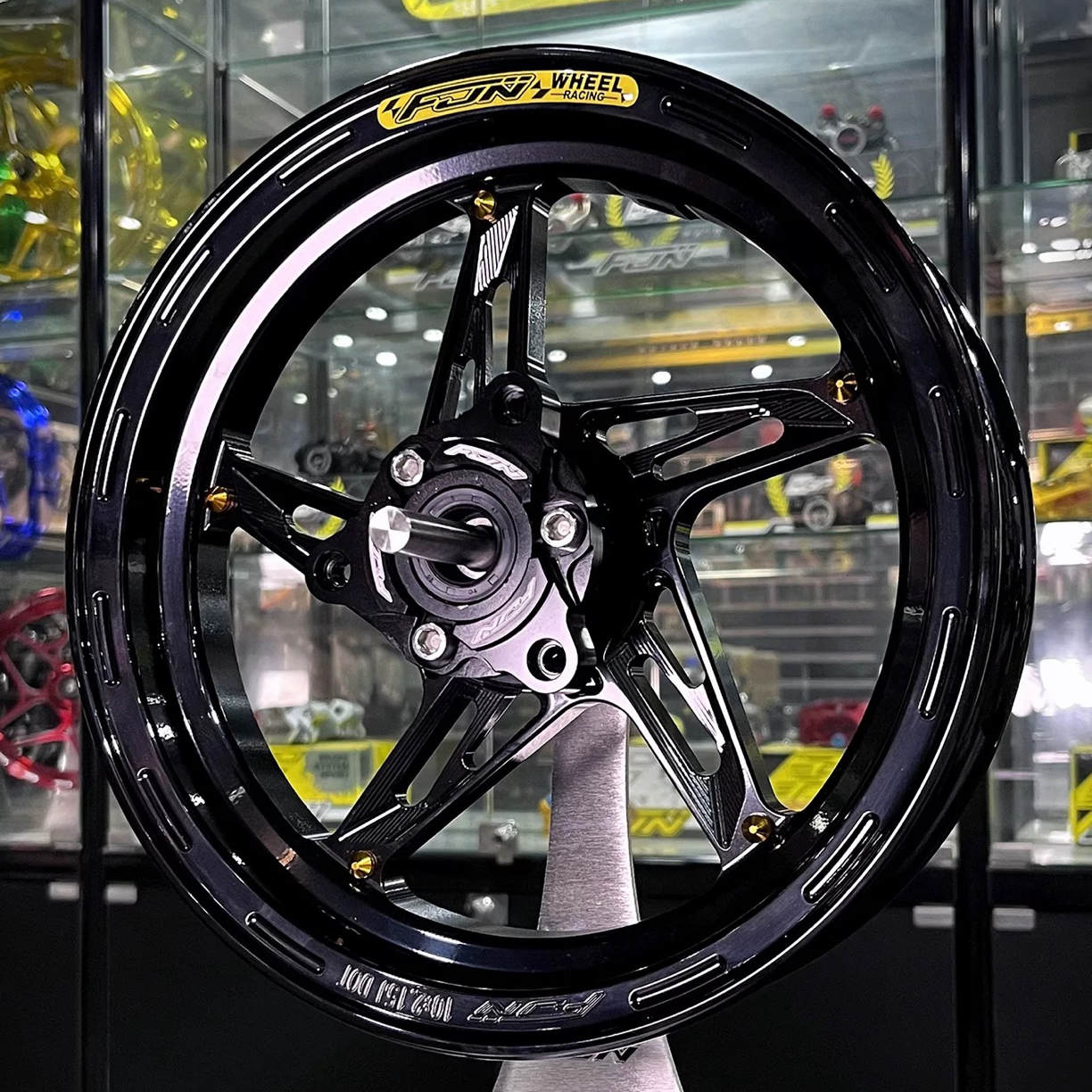 幸运星铸造电动车改装轮毂适用于小牛劲战九号M95C极核AE4