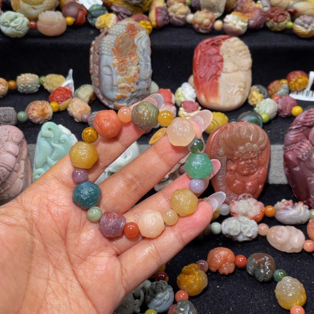 石英质玉手链未镶嵌