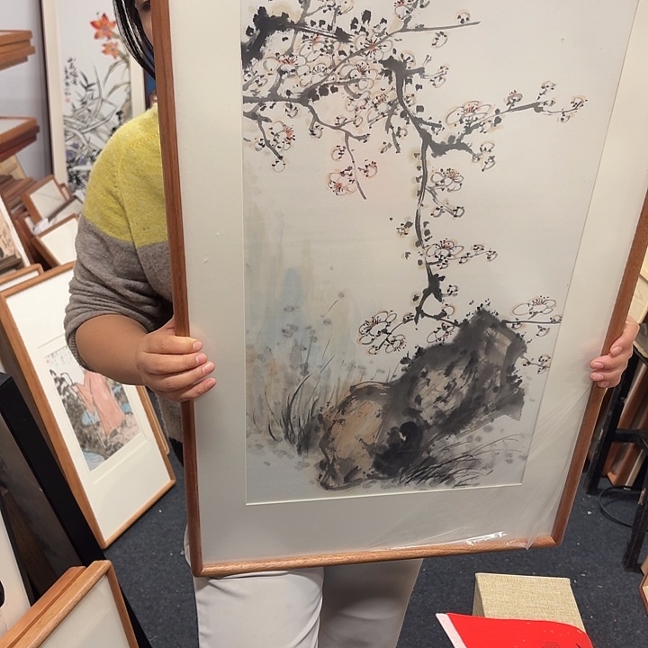 书法花*树手绘作品欣赏