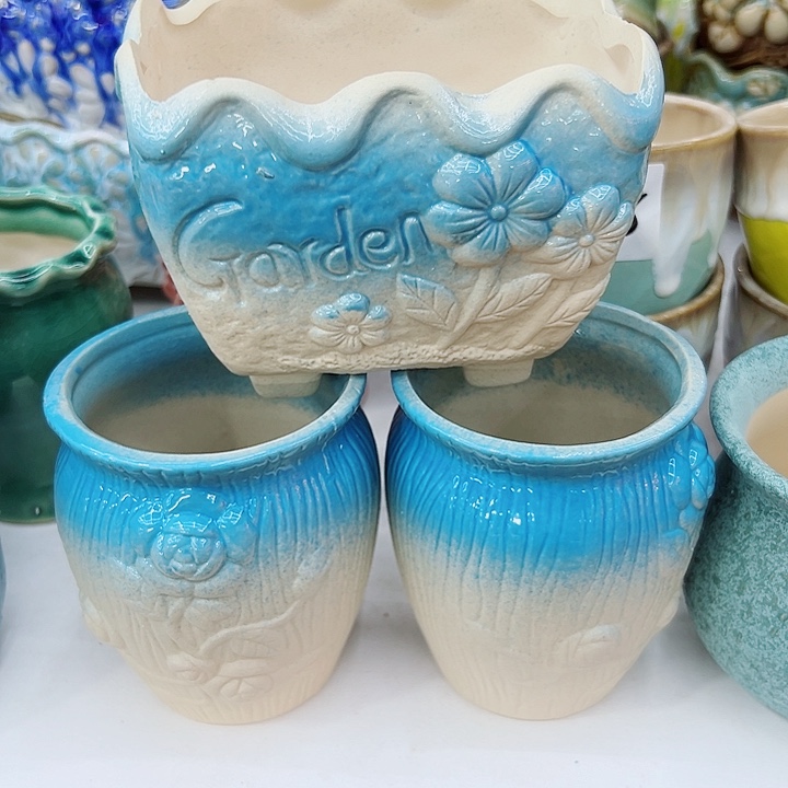 有孔，满10元发货多肉陶瓷花盆