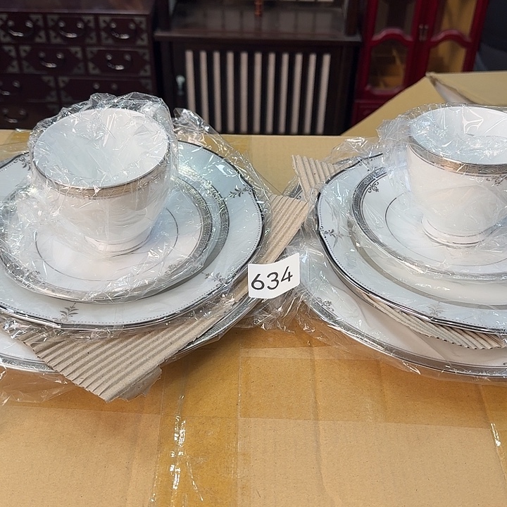 中古物品 默认微瑕很好看的盘子