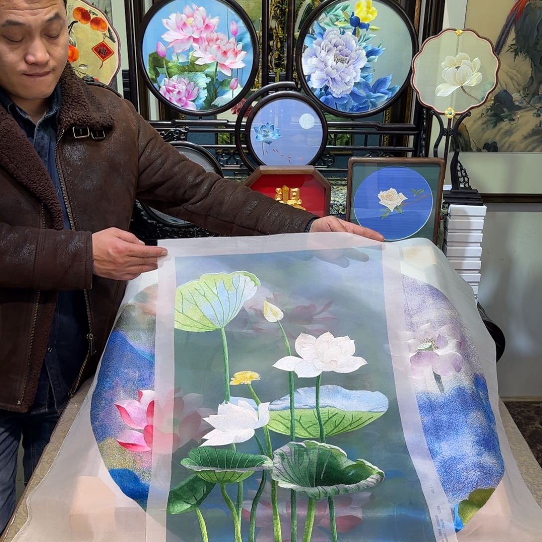 刺绣刺绣工艺精湛