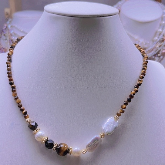 淡水珍珠手绳合金