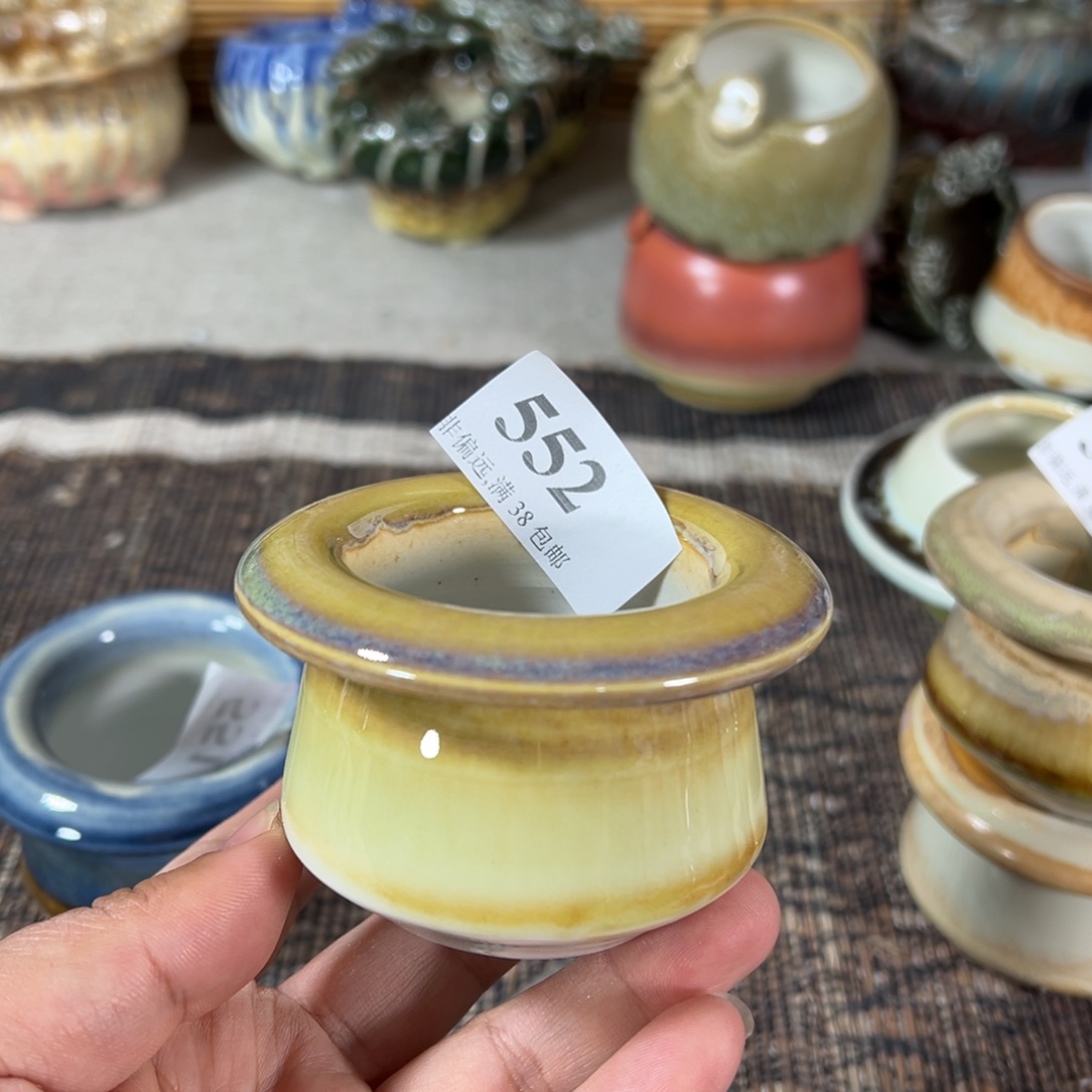陶瓷景德镇手工花盆
