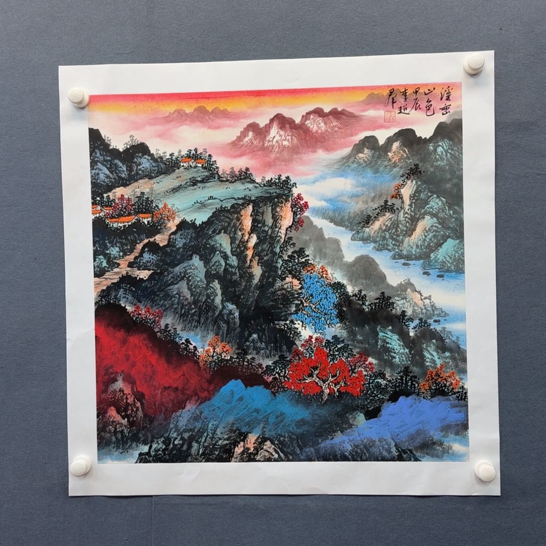 书法书法作品多次参加