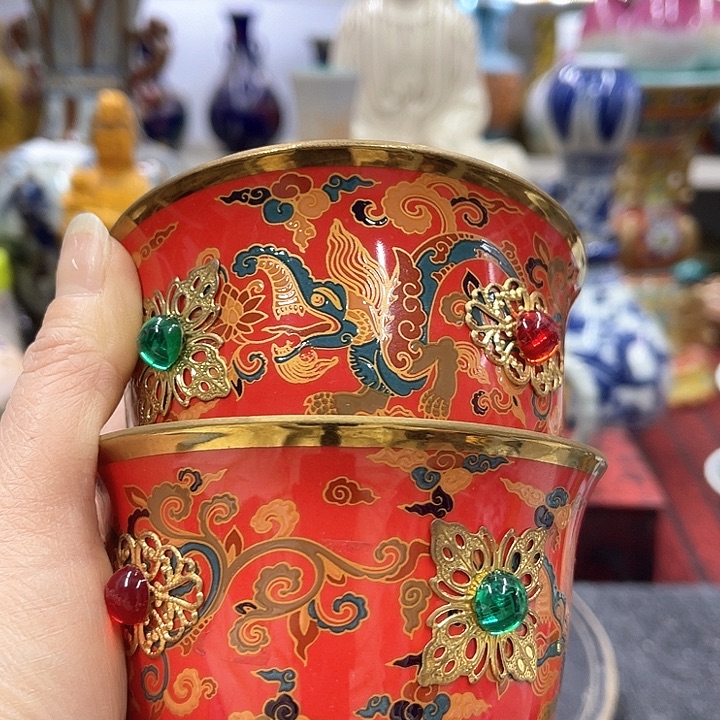 瓷片瓷器摆件摆件摆件